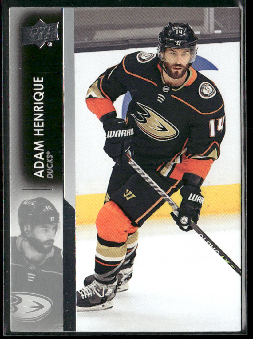 Adam Henrique 2021-22 Upper Deck #4 Anaheim Ducks