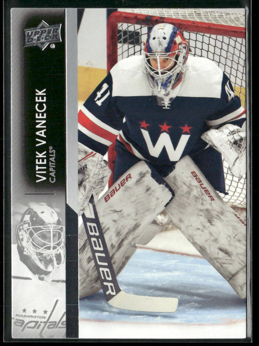 Vitek Vanecek 2021-22 Upper Deck #192 Washington Capitals
