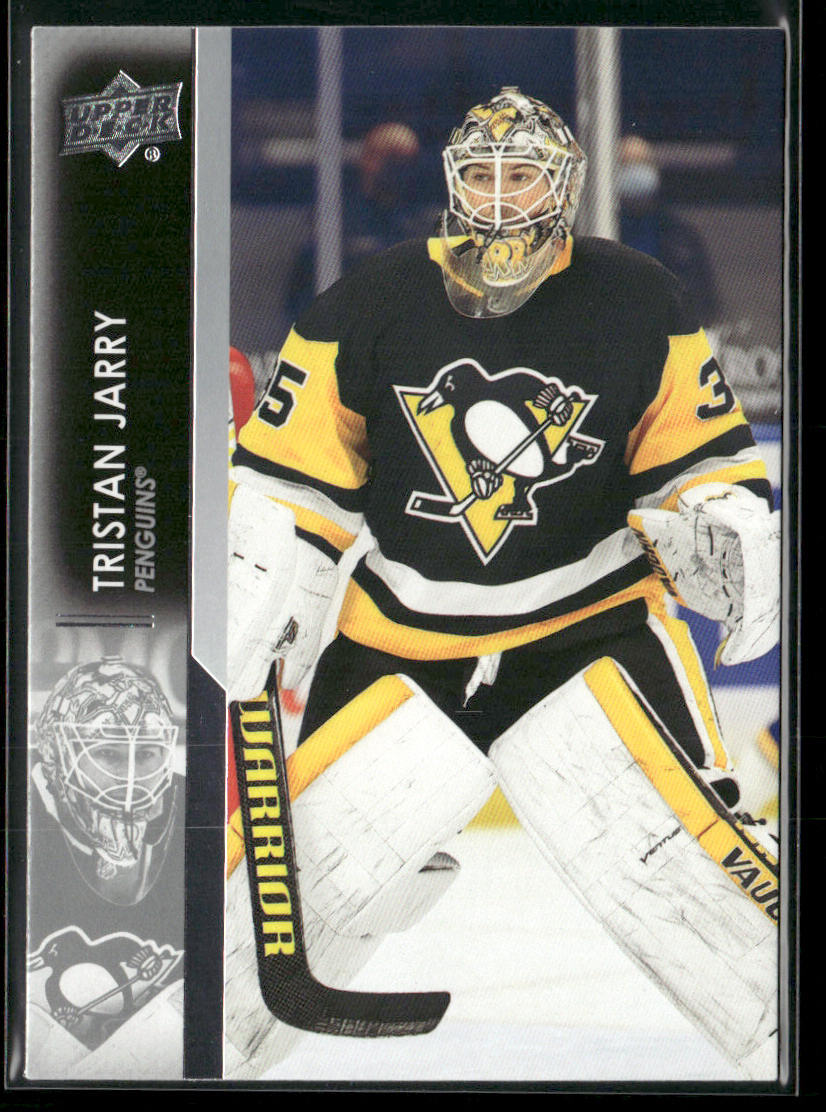 Tristan Jarry 2021-22 Upper Deck #143 Pittsburgh Penguins