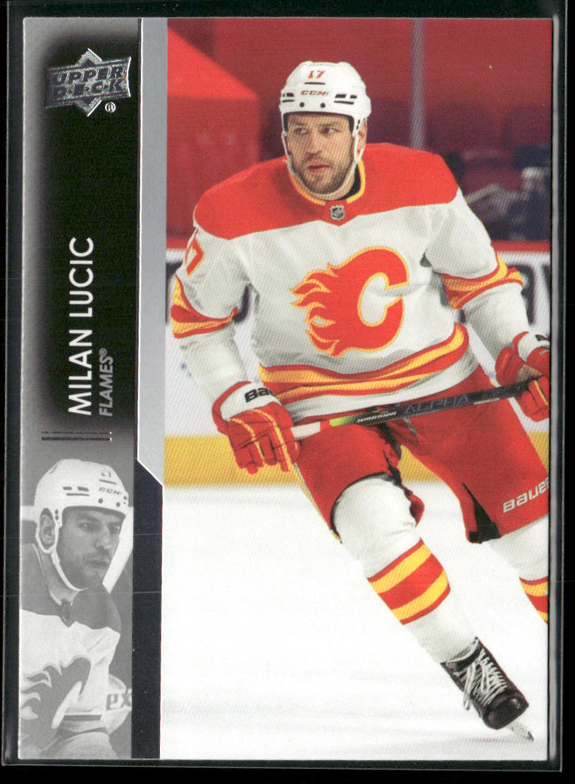 Milan Lucic 2021-22 Upper Deck #29 Calgary Flames