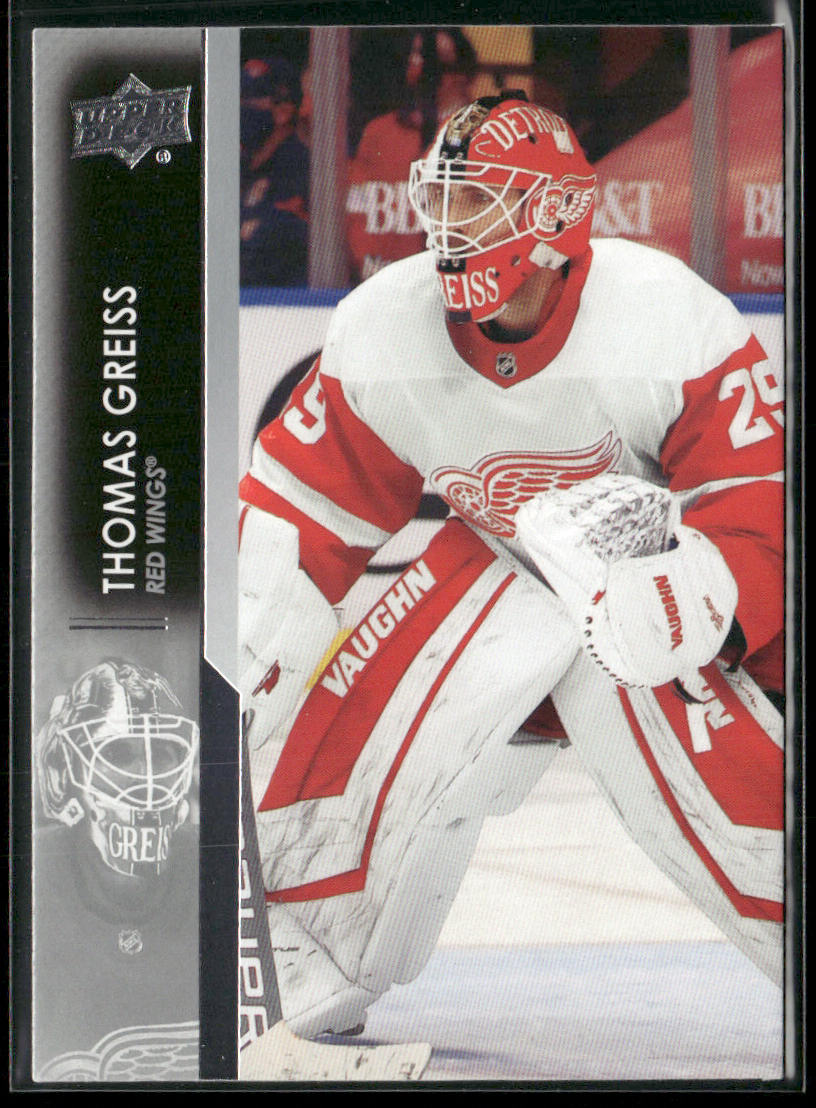 Thomas Greiss 2021-22 Upper Deck #65 Detroit Red Wings