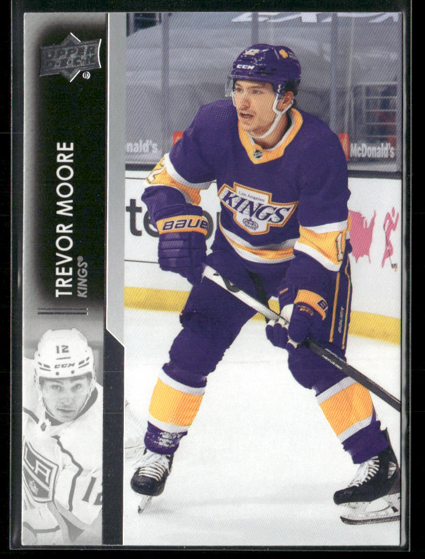 Trevor Moore 2021-22 Upper Deck #85 Los Angeles Kings