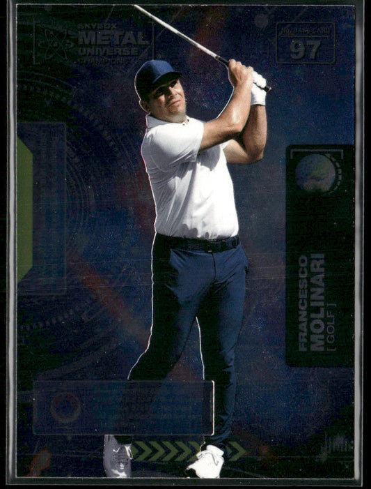Francesco Molinari 2021 SkyBox Metal Universe Champions #97 New York Yankees
