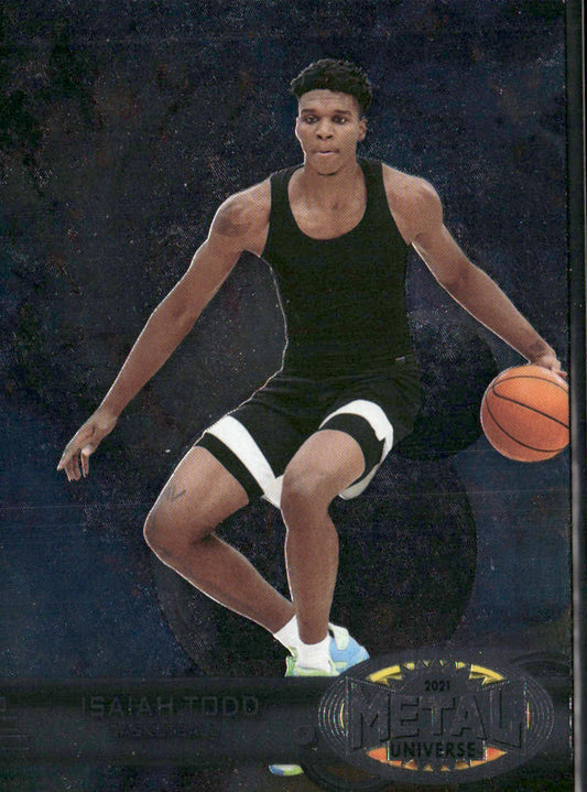 Isaiah Todd 2021 SkyBox Metal Universe Champions 1997-98 Retro #RB-38