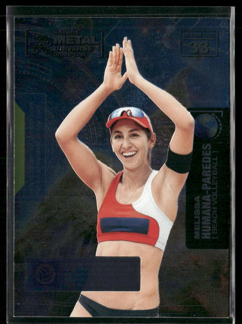 Melissa Humana-Paredes 2021 SkyBox Metal Universe Champions #33 front