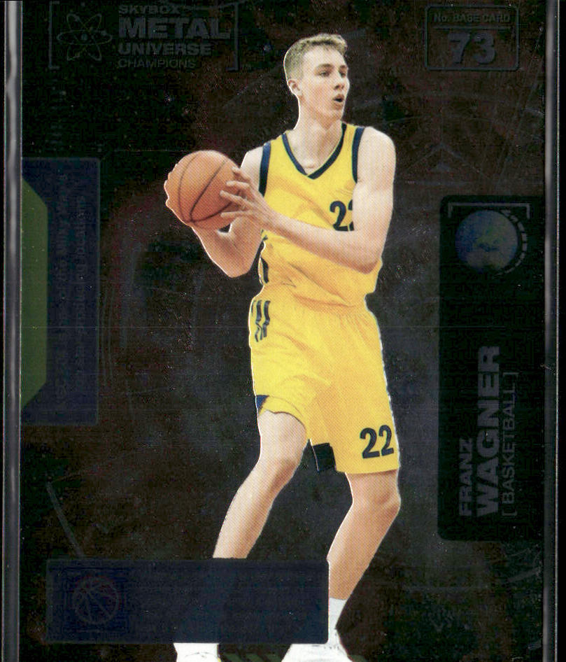 Franz Wagner 2021 SkyBox Metal Universe Champions #73 front