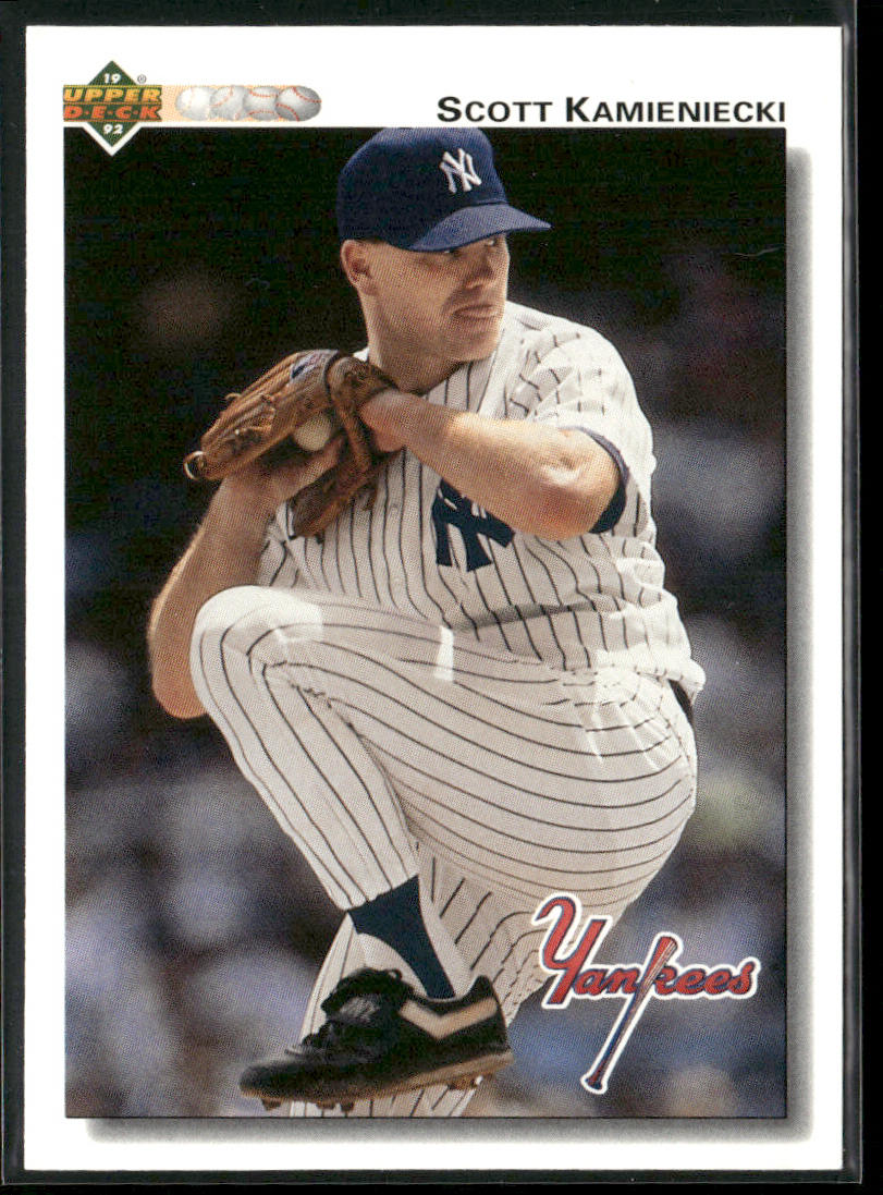 Scott Kamieniecki 1992 Upper Deck #46 New York Yankees