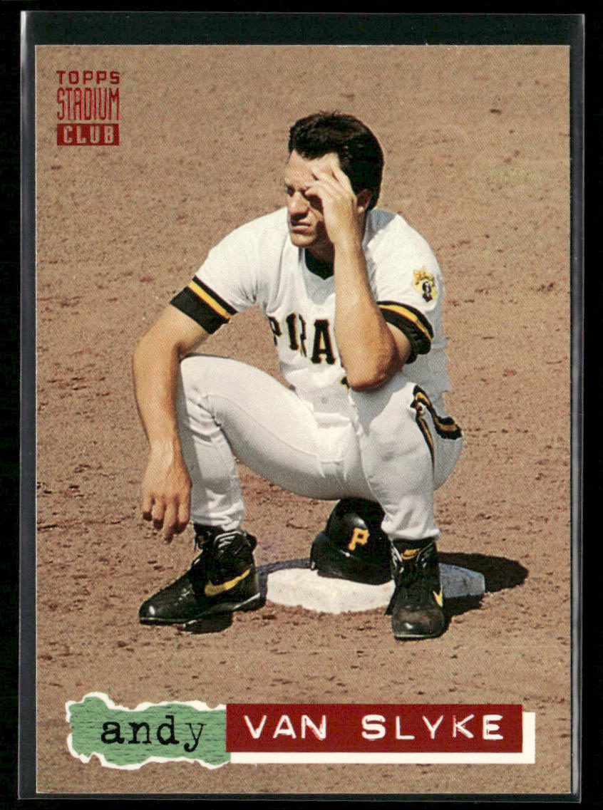 Andy Van Slyke 1994 Stadium Club #687 Pittsburgh Pirates