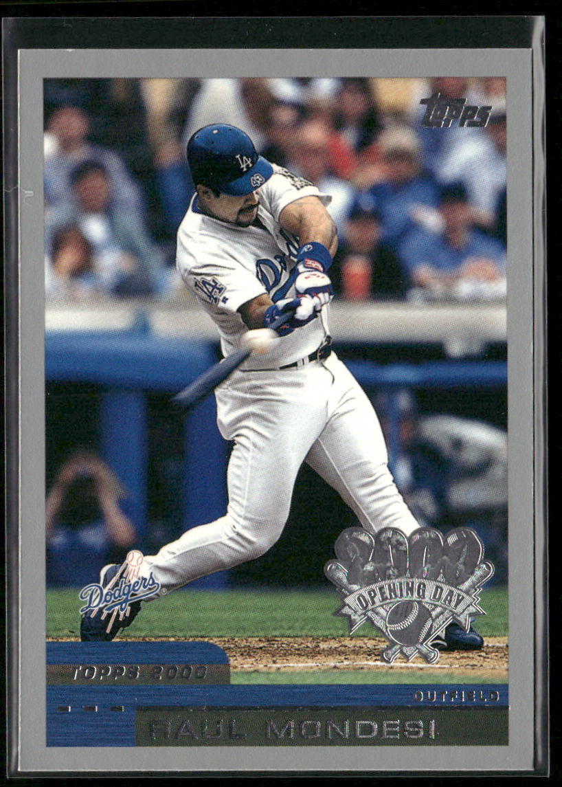 Raul Mondesi 2000 Topps Opening Day #122 Los Angeles Dodgers