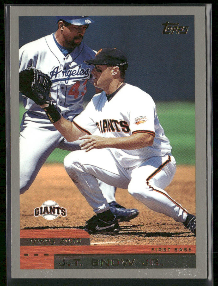 J.T. Snow Jr. 2000 Topps #35 San Francisco Giants