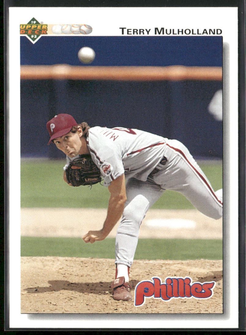 Terry Mulholland 1992 Upper Deck #129 Philadelphia Phillies