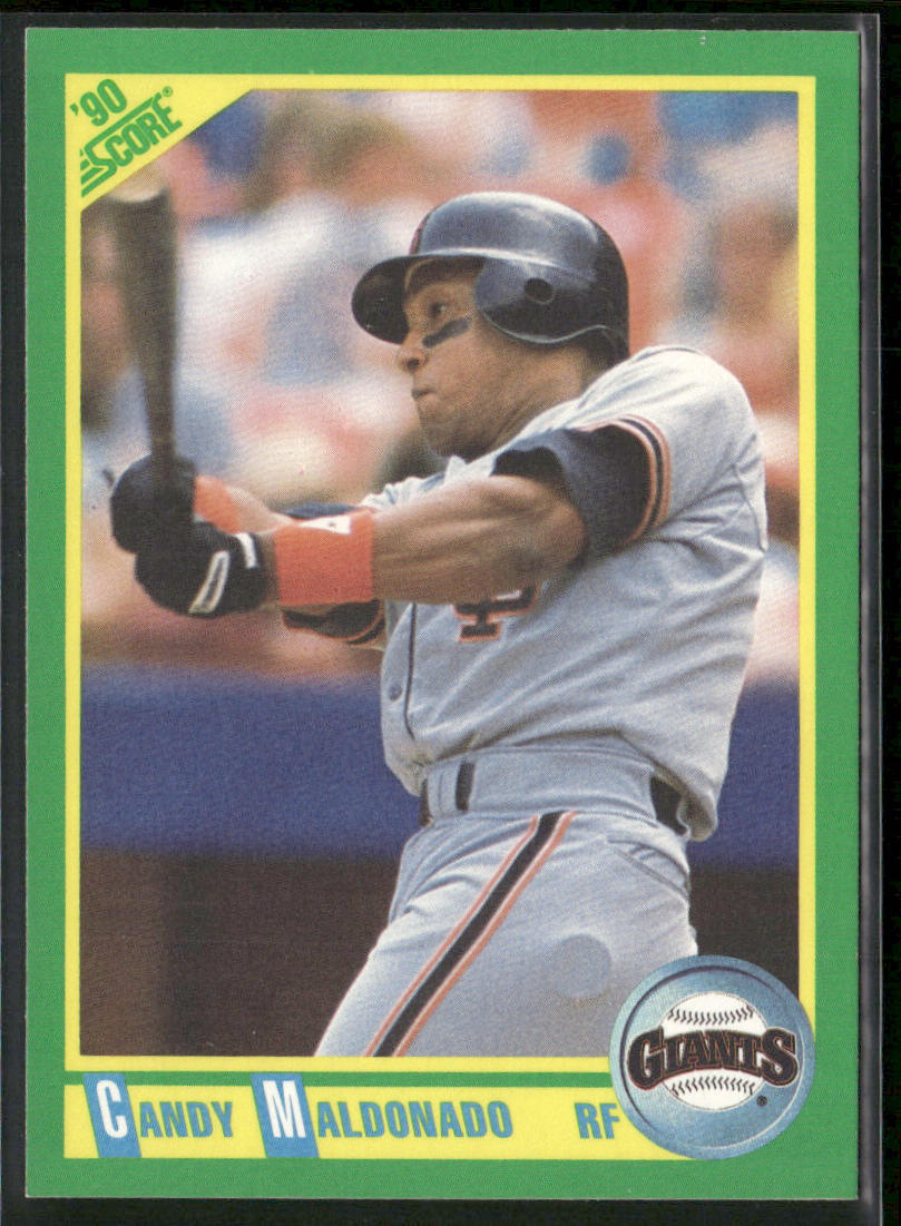 Candy Maldonado 1990 Score #138 San Francisco Giants