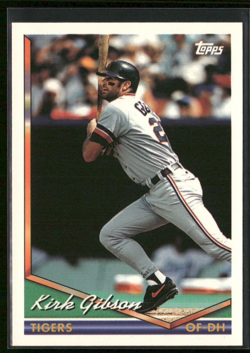 Kirk Gibson 1994 Topps #228 Detroit Tigers