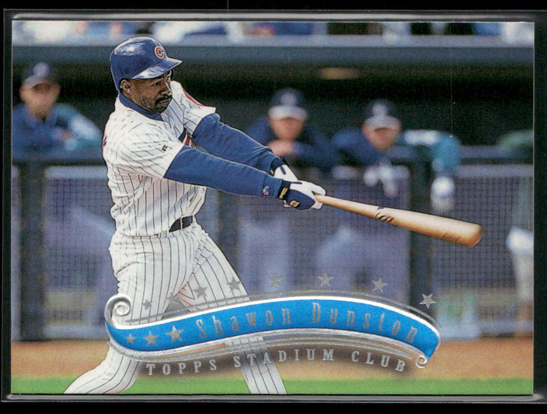 Shawon Dunston 1997 Stadium Club #306 Chicago Cubs