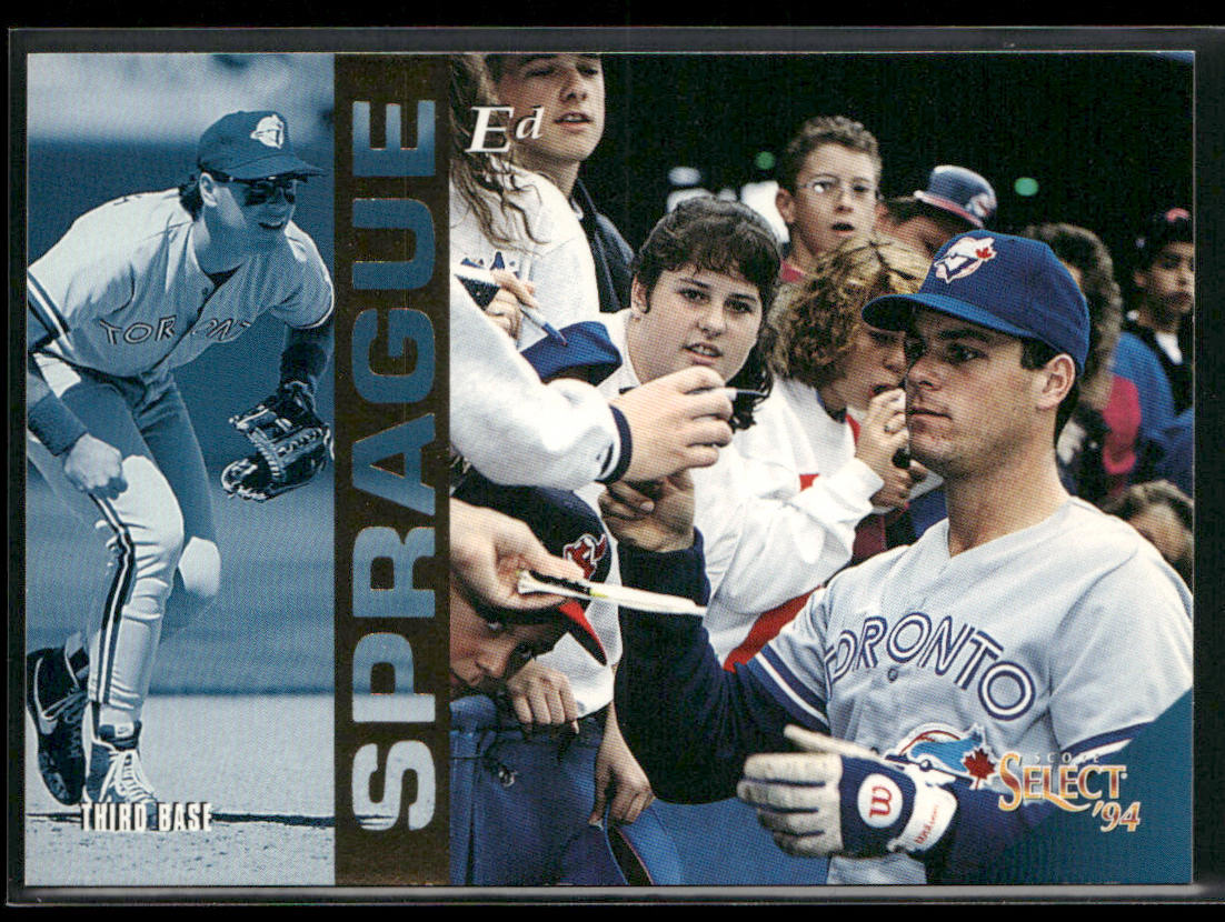Ed Sprague 1994 Select #135 Toronto Blue Jays