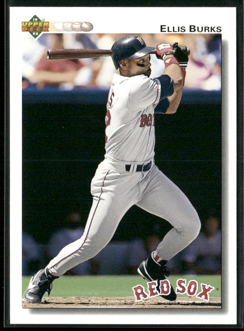 Ellis Burks 1992 Upper Deck #525 Boston Red Sox