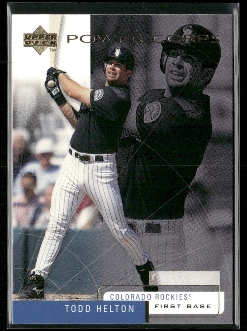 Todd Helton 1999 Upper Deck Challengers for 70 #34 Colorado Rockies