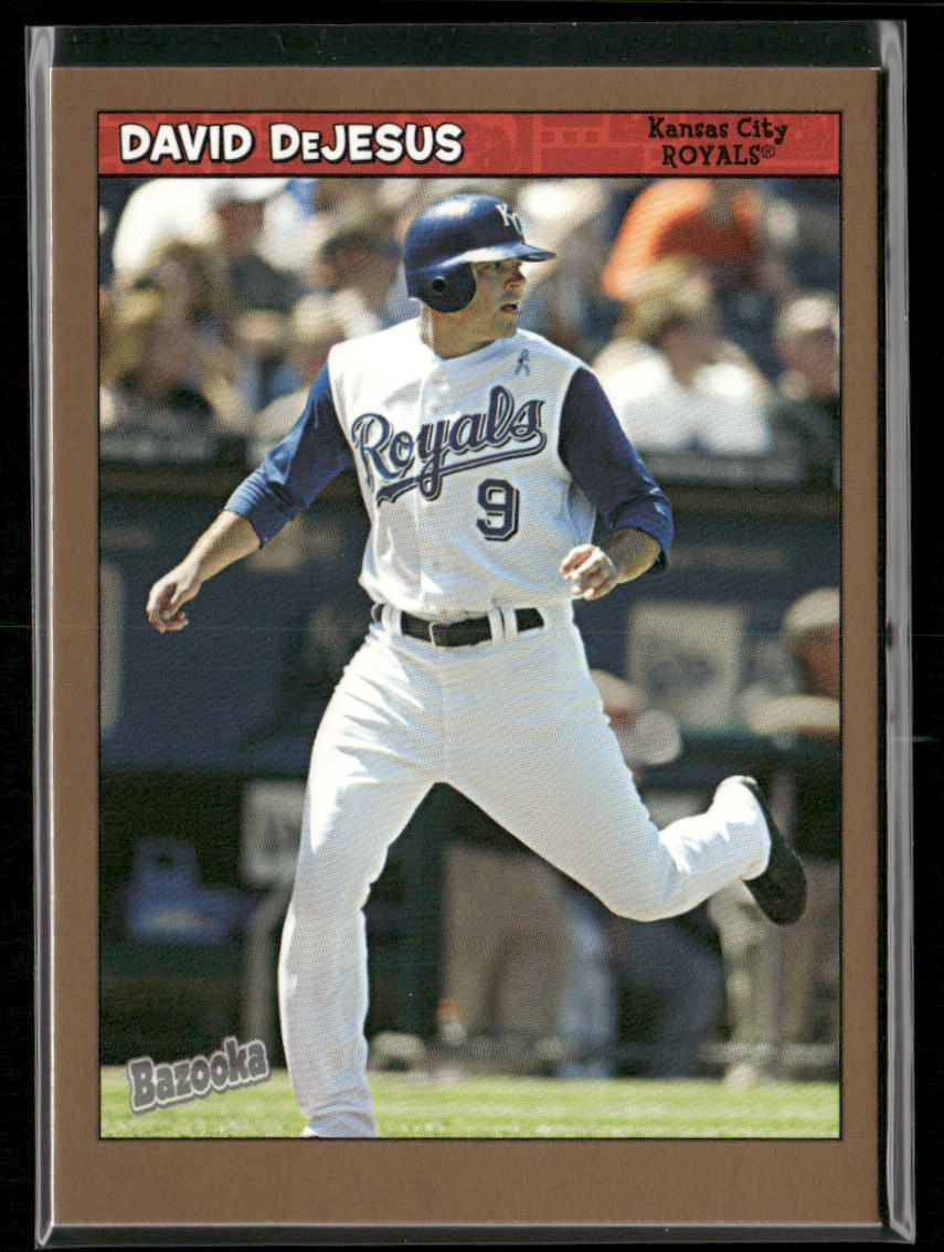 David DeJesus 2006 Bazooka Gold Chunks #39 Kansas City Royals