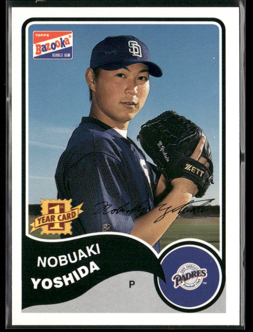 Nobuaki Yoshida 2003 Bazooka #103b Padres