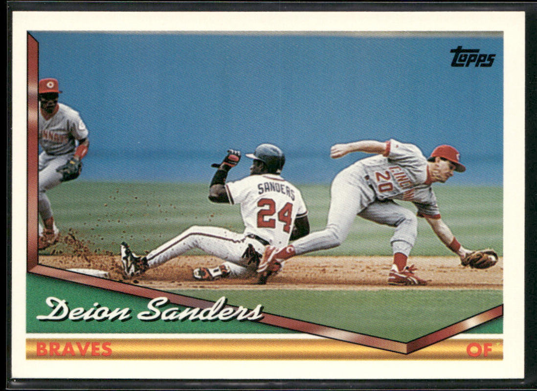 Deion Sanders 1994 Topps #375 Atlanta Braves