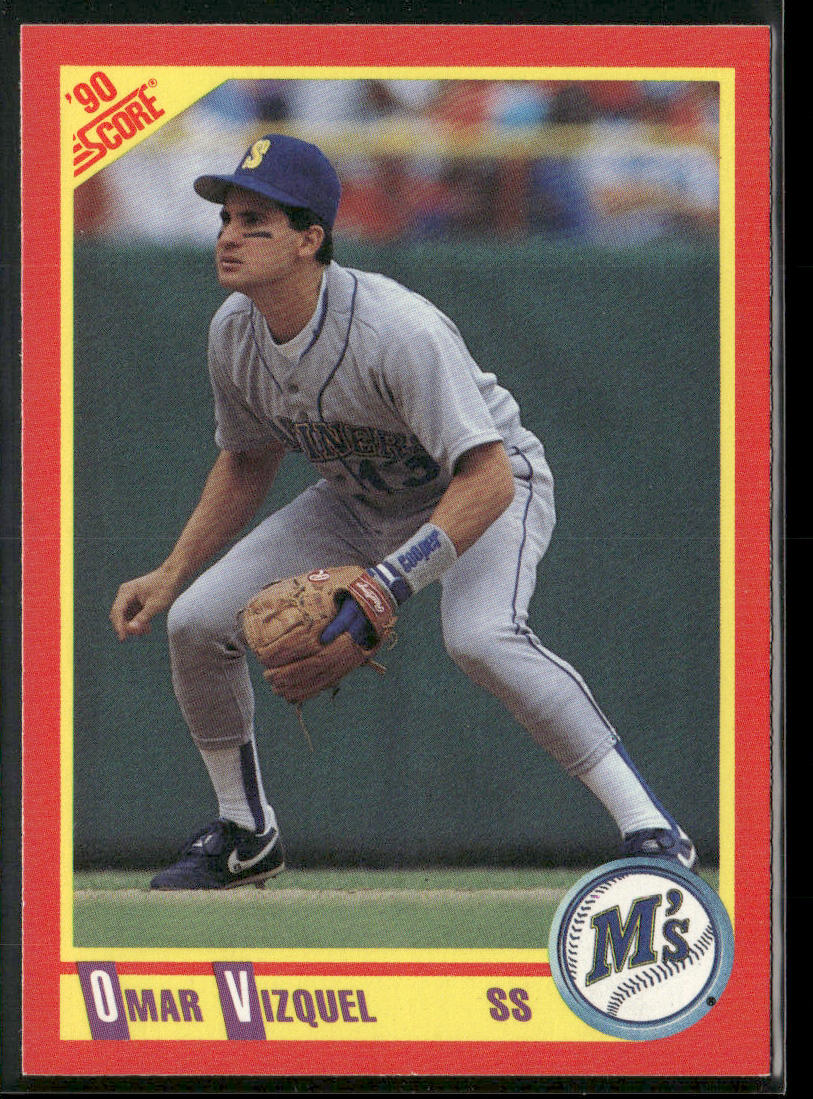 Omar Vizquel 1990 Score #264 Seattle Mariners