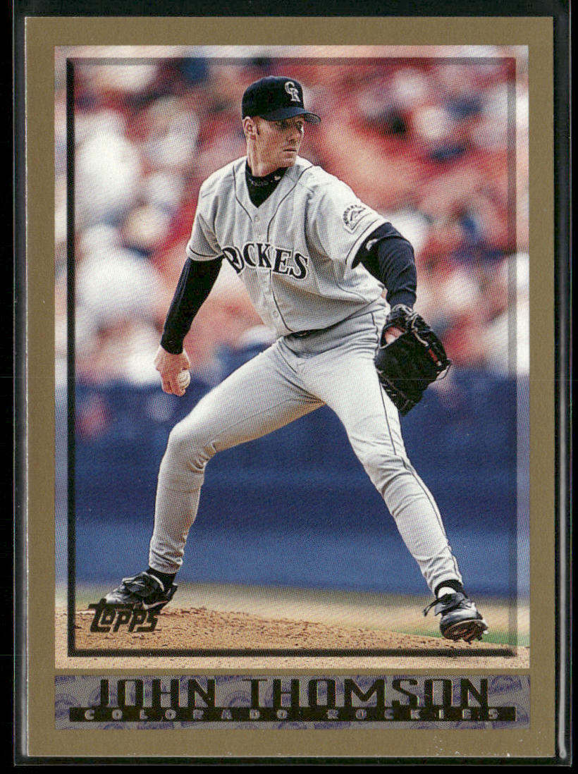 John Thomson 1998 Topps #26 Colorado Rockies