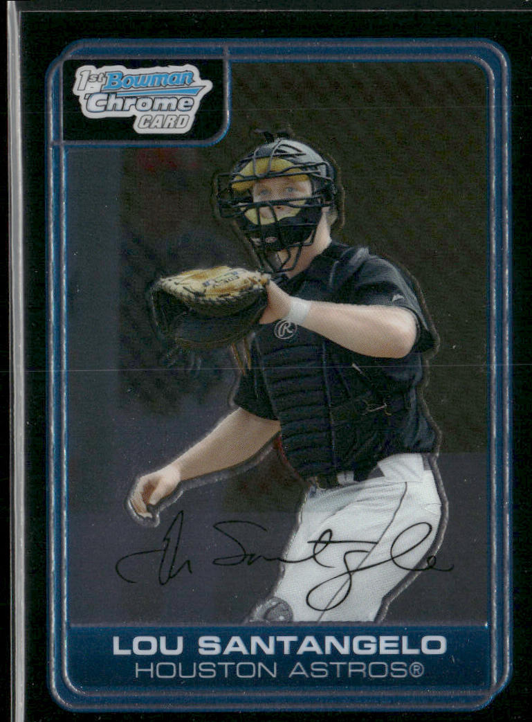 Lou Santangelo 2006 Bowman Chrome Prospects #BC99 Houston Astros