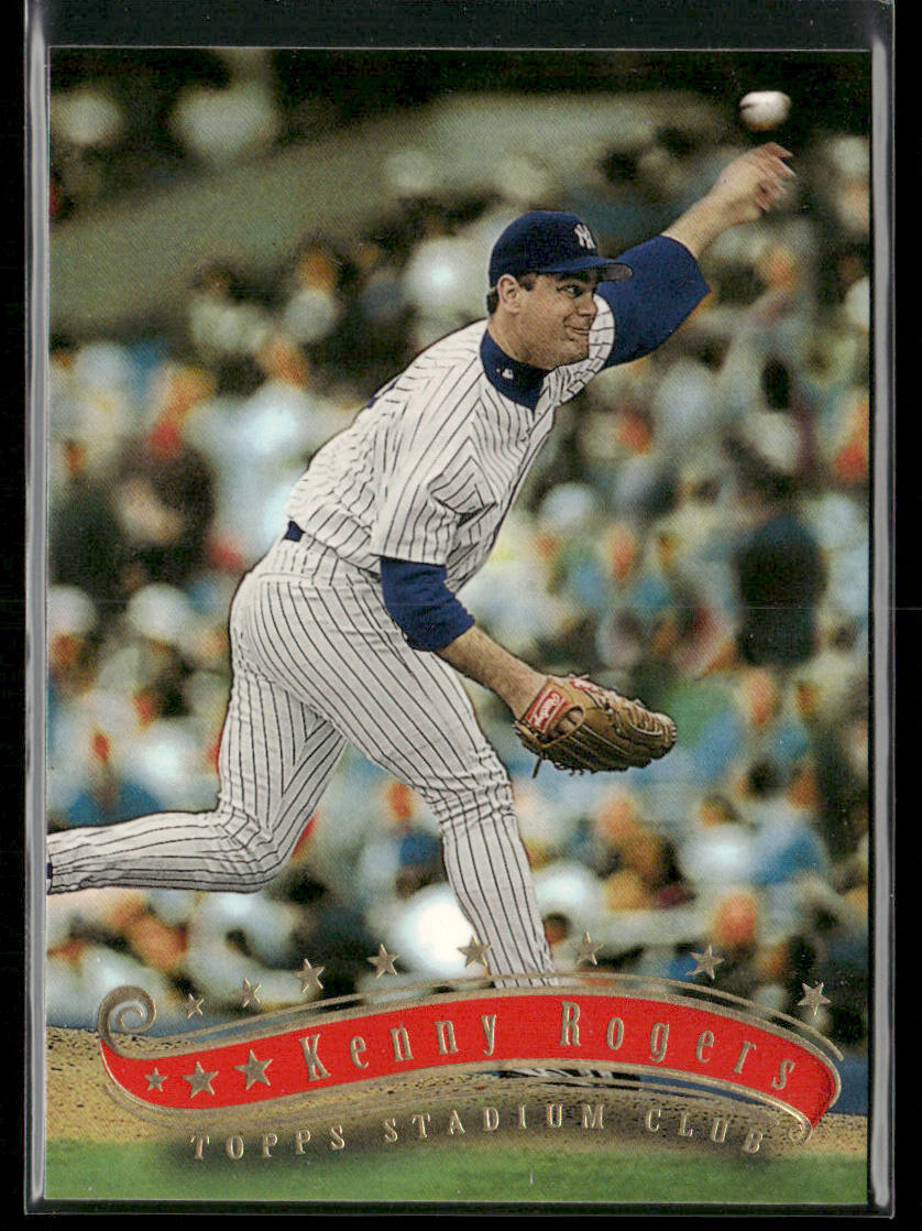 Kenny Rogers 1997 Stadium Club #98 New York Yankees