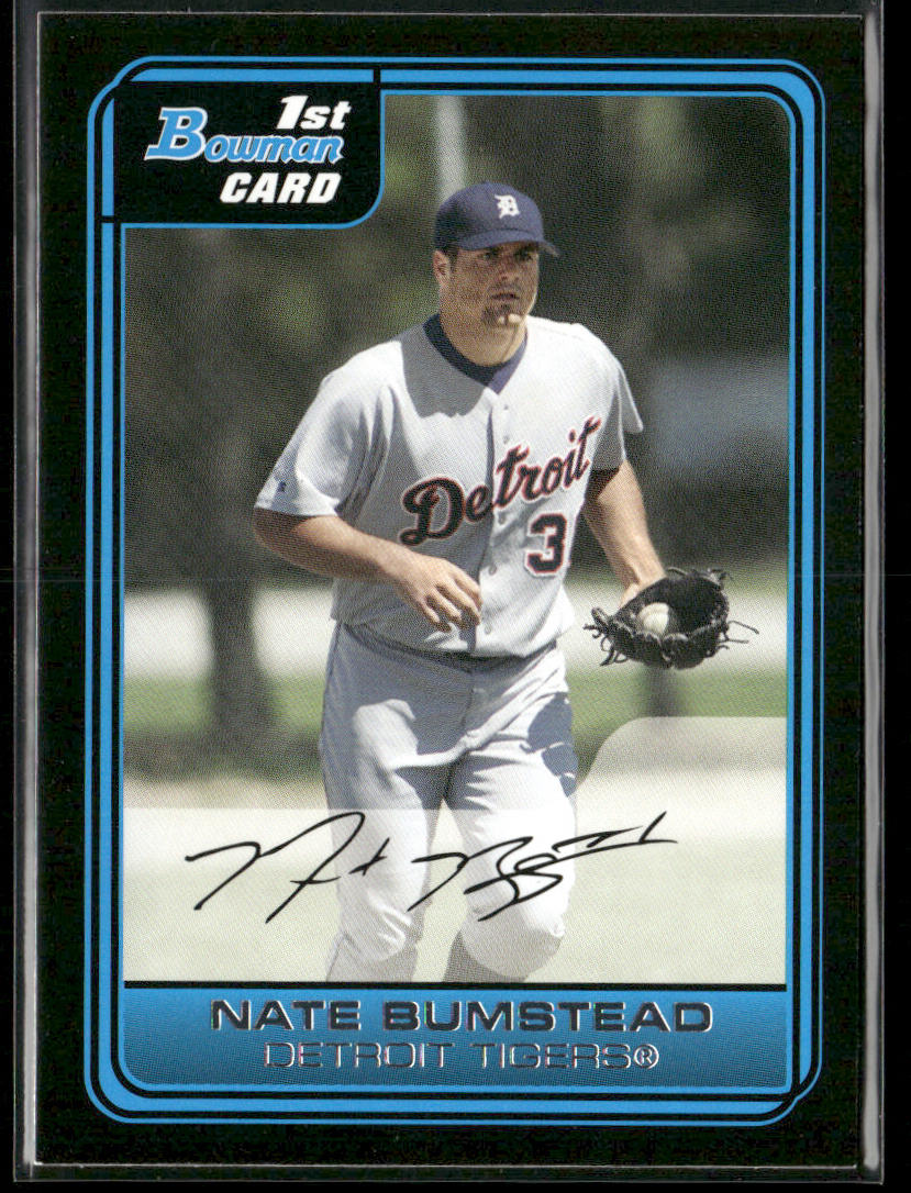 Nate Bumstead 2006 Bowman Prospects #B74 Detroit Tigers