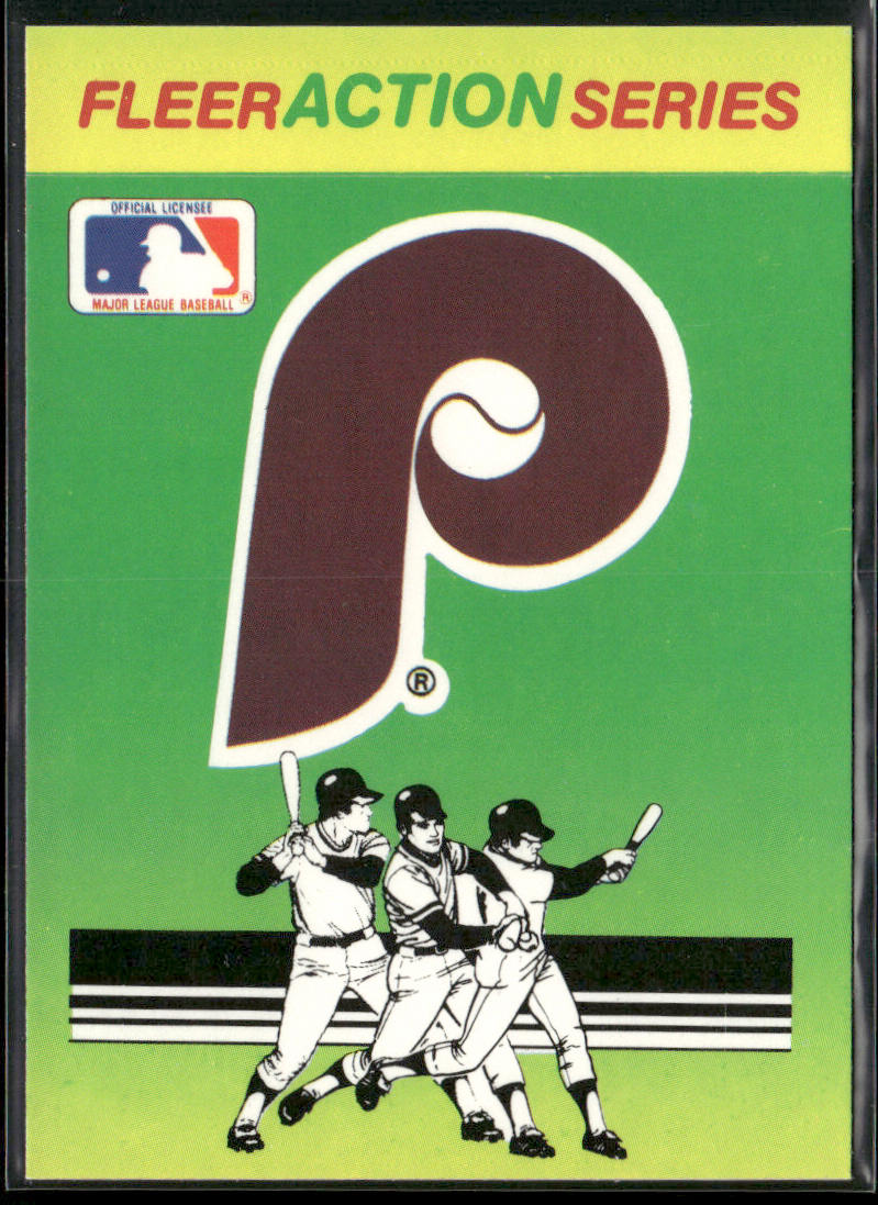 Philadelphia Phillies 1990 Fleer Team Stickers #NNO Philadelphia Phillies
