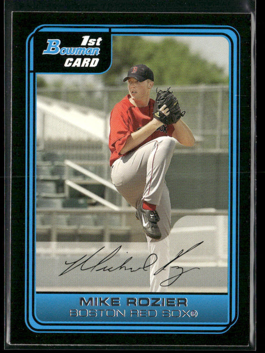 Michael Rozier 2006 Bowman Prospects #B78 Boston Red Sox