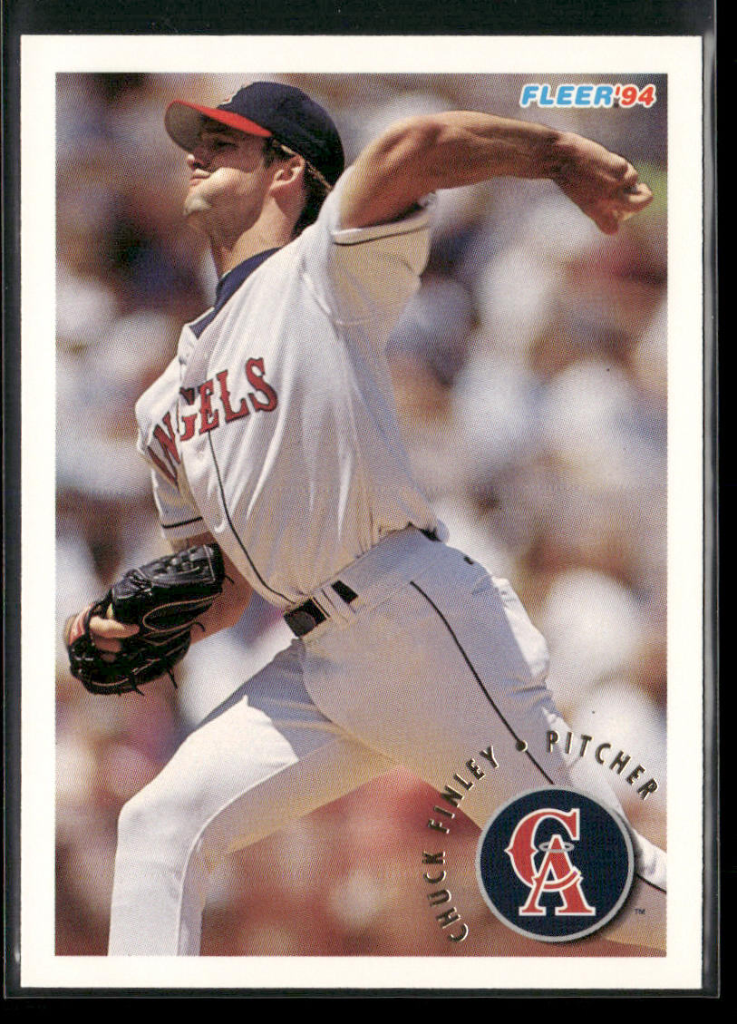 Chuck Finley 1994 Fleer #55 California Angels