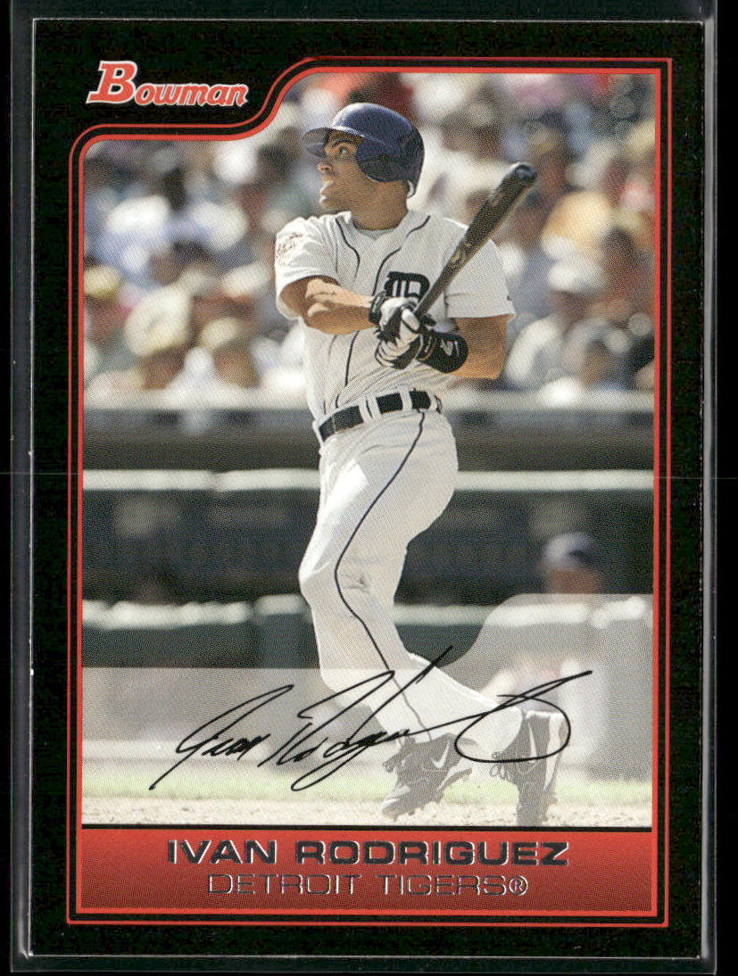 Ivan Rodriguez 2006 Bowman #62 Detroit Tigers