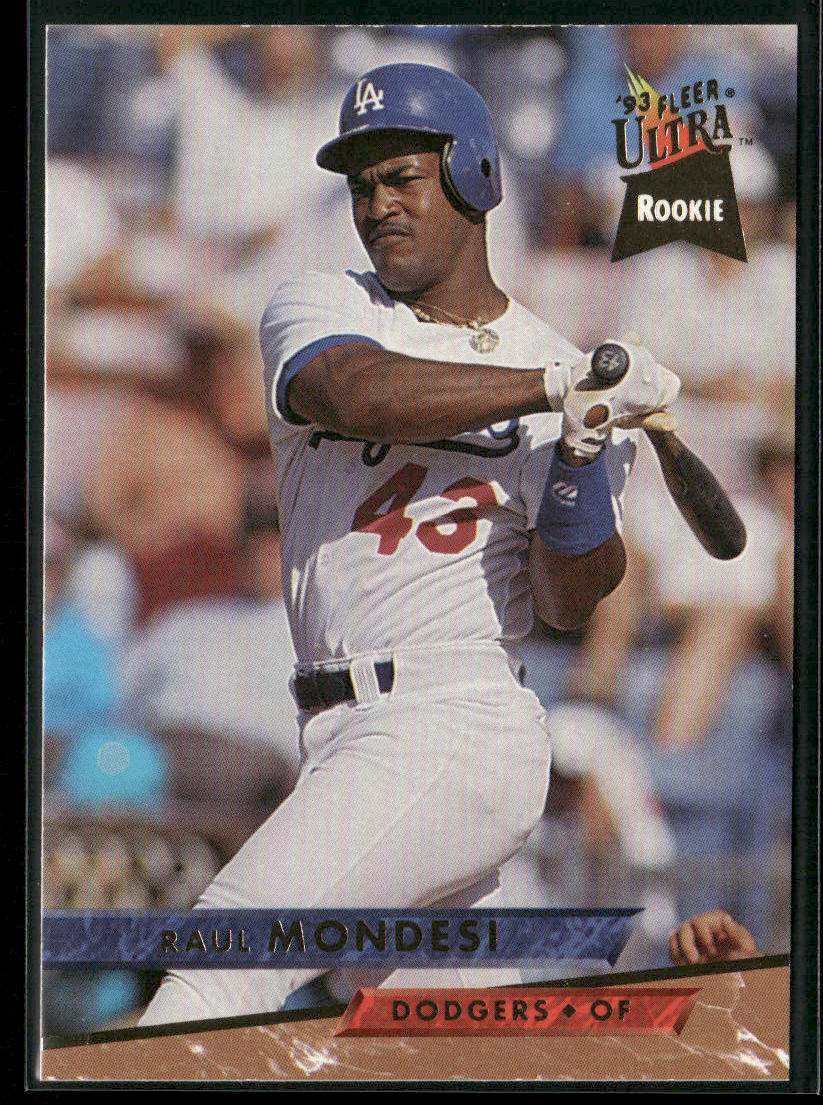 Raul Mondesi 1993 Ultra #402 Los Angeles Dodgers