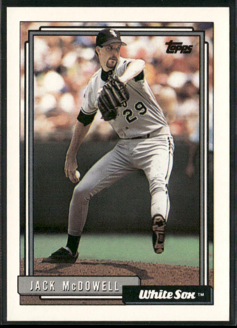 Jack McDowell 1992 Topps #11 Chicago White Sox