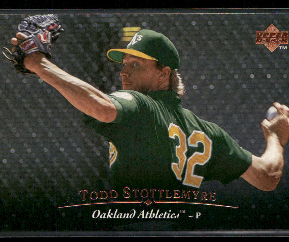 Todd Stottlemyre 1995 Upper Deck #278 Oakland Athletics