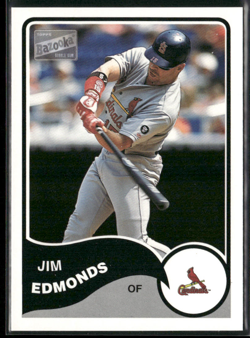 Jim Edmonds 2003 Bazooka #205 St. Louis Cardinals