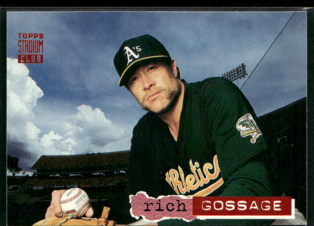 Rich Gossage 1994 Stadium Club #191 Oakland Athletics