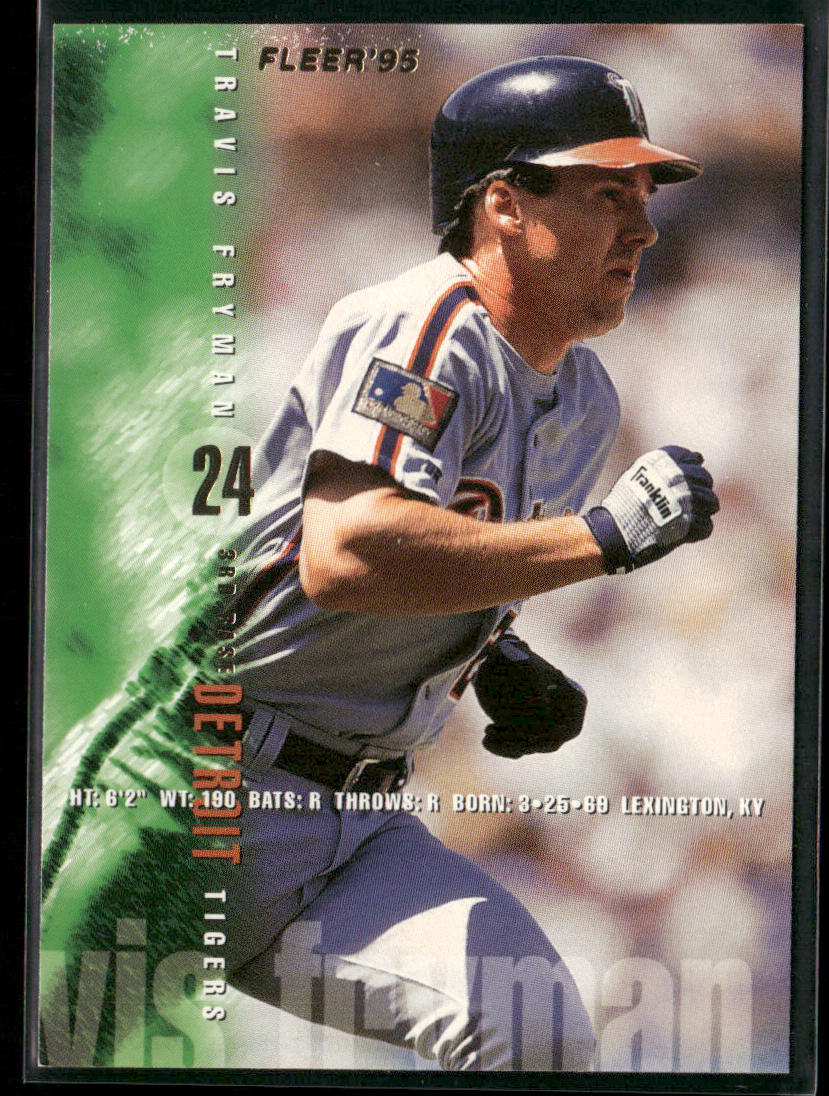 Travis Fryman 1995 Fleer #51 Detroit Tigers