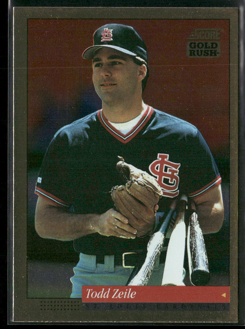 Todd Zeile 1994 Score Gold Rush #358 St. Louis Cardinals