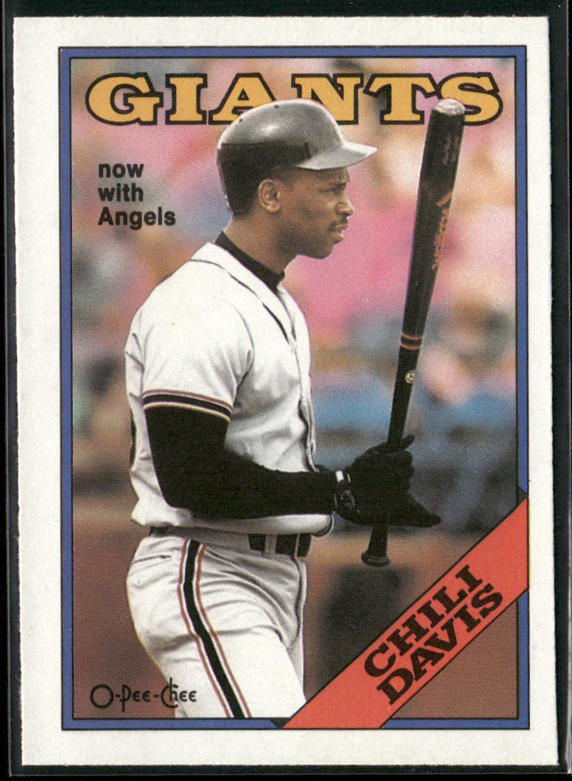 Chili Davis 1988 Topps #15 San Francisco Giants