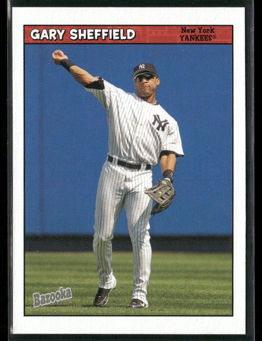 Gary Sheffield 2006 Bazooka #155 New York Yankees