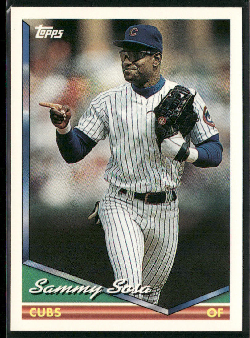 Sammy Sosa 1994 Topps #725 Chicago Cubs