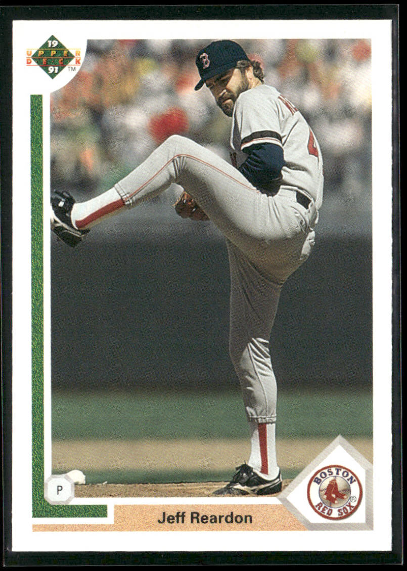 Jeff Reardon 1991 Upper Deck #418b Boston Red Sox