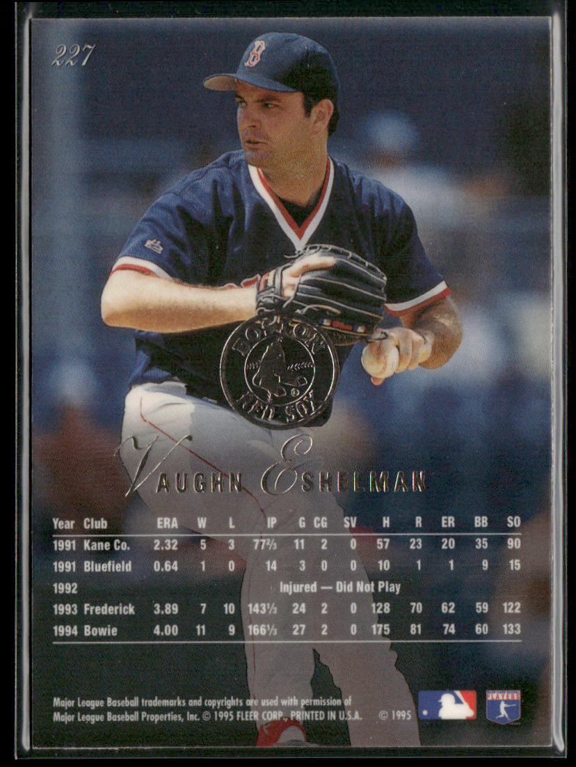 Vaughn Eshelman 1995 Flair #227 Boston Red Sox