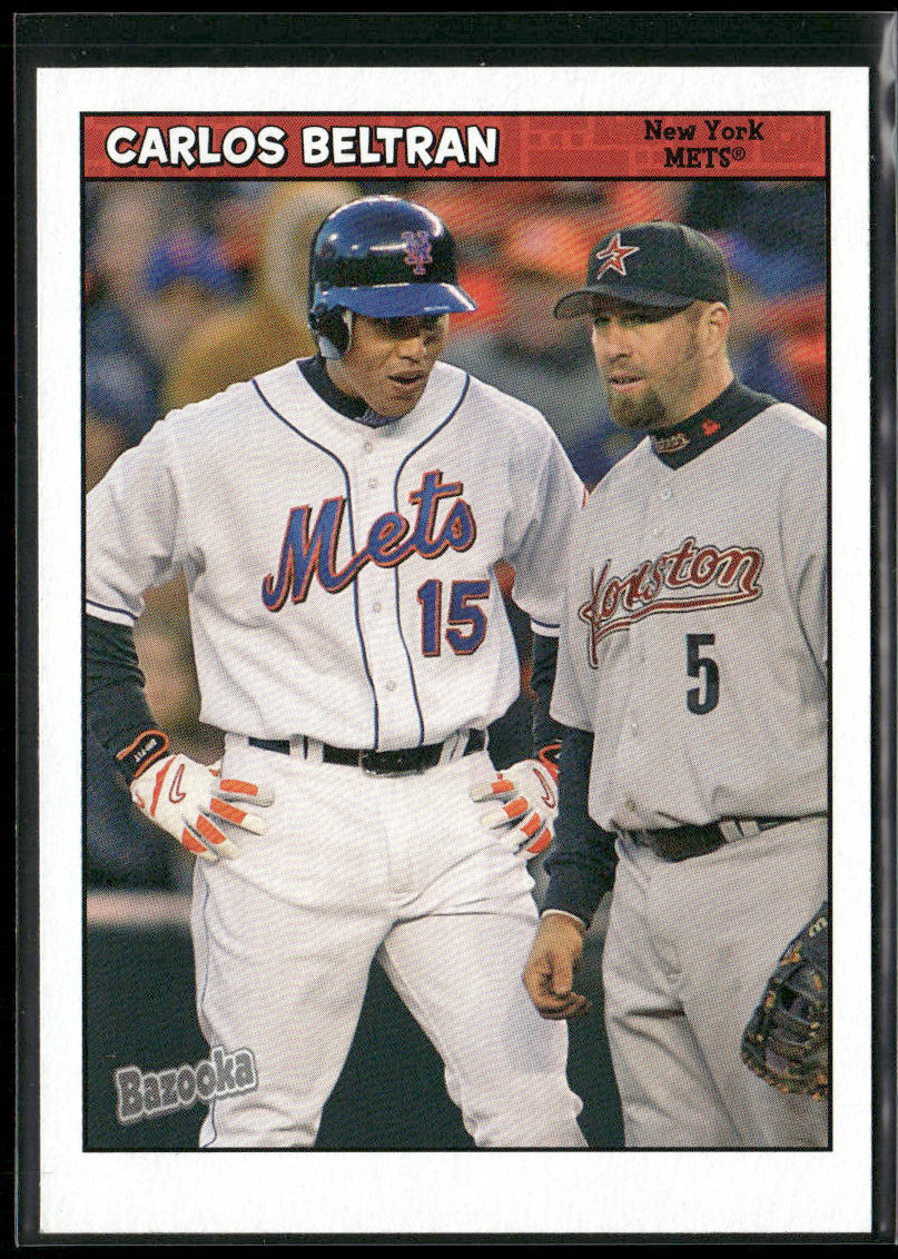 Carlos Beltran 2006 Bazooka #150 New York Mets