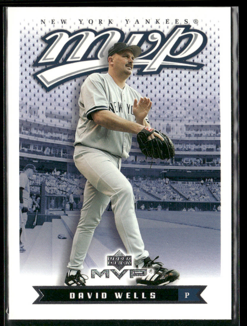 David Wells 2003 Upper Deck MVP #143 New York Yankees