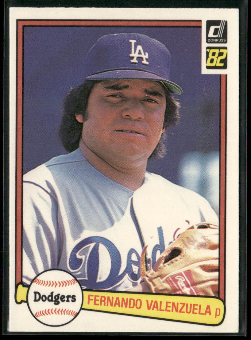 Fernando Valenzuela 1982 Donruss #462 Los Angeles Dodgers