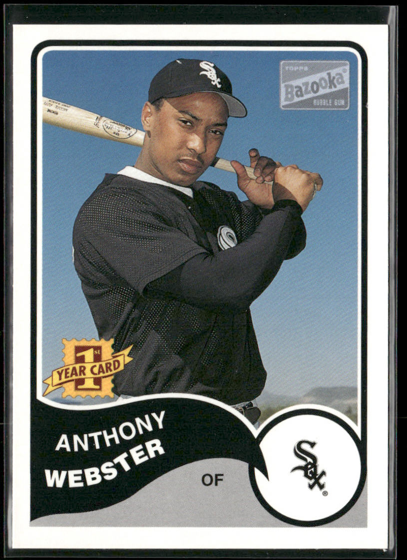 Anthony Webster 2003 Bazooka #172 RC Chicago White Sox
