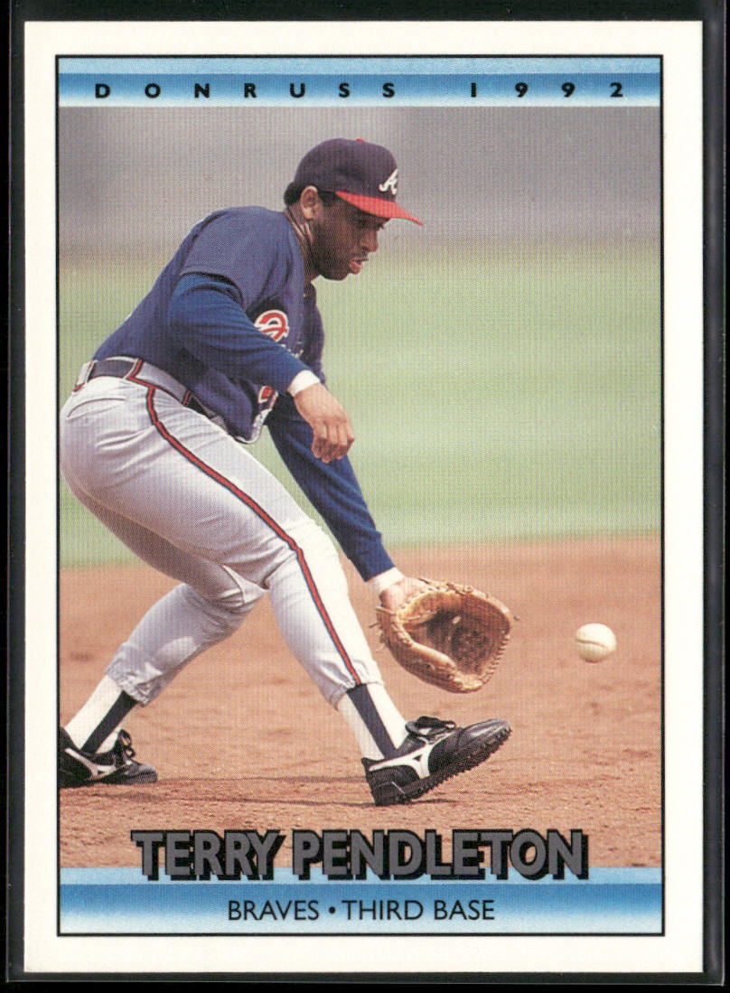 Terry Pendleton 1992 Donruss #237b Atlanta Braves